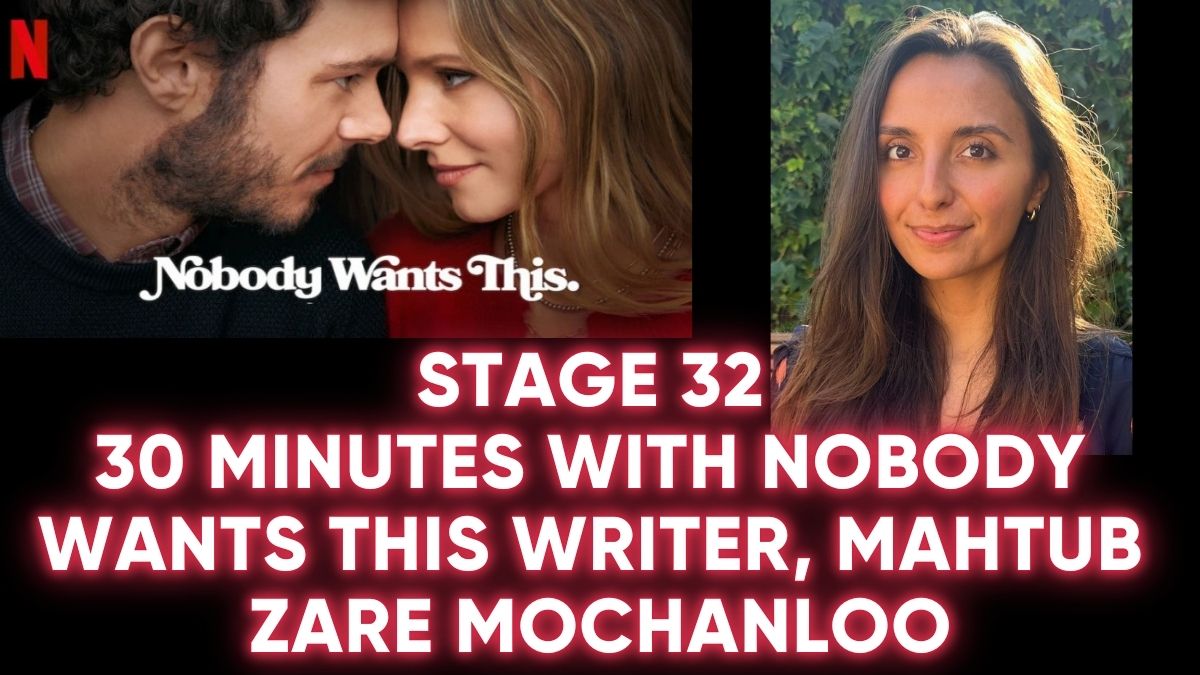 30 Minutes With NOBODY WANTS THIS writer, Mahtub Zare Mochanloo