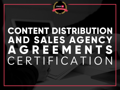 Content Distribution & Sales Agency Agreements