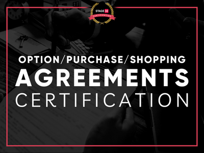 Option/Purchase/Shopping Agreements