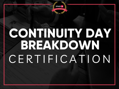 Continuity Day Breakdown