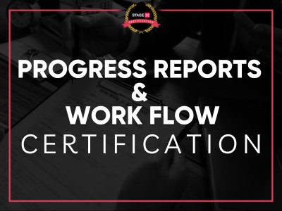 Progress Reports & Work Flow