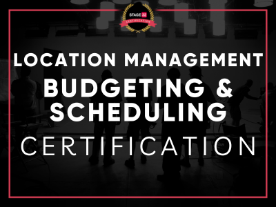 Location Management: Budgeting & Scheduling