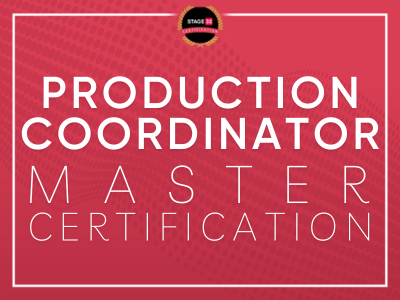 Production Coordinator Master Certification
