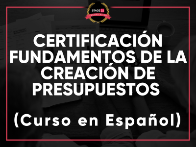 Fundamentos de la creación de presupuestos (curso en español)
