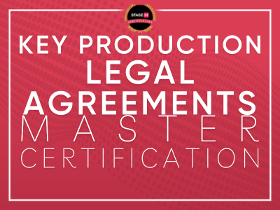 Key Production Legal Agreements Master Certification