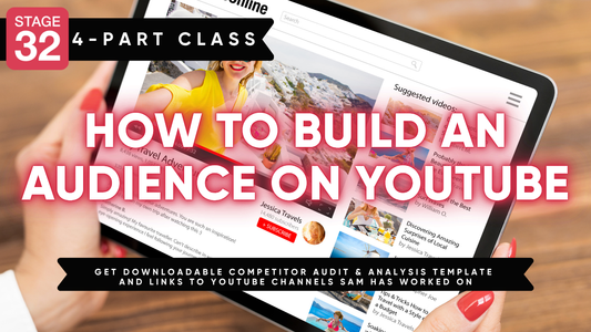 4-Part Class: How to Build an Audience on YouTube