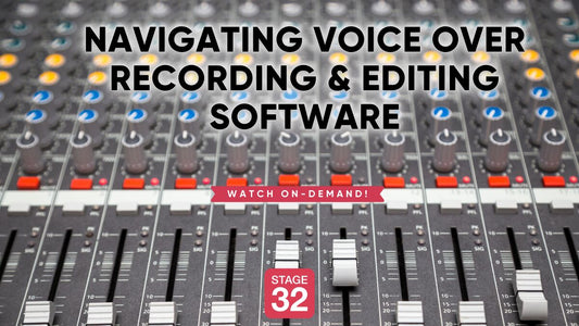 Navigating Voice Over Recording & Editing Software
