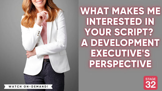What Makes Me Interested In Your Script? A Development Executive's Perspective