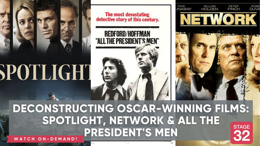 Deconstructing Oscar-Winning Films: Spotlight, Network & All The President's Men
