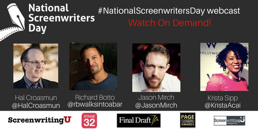 National Screenwriters Day Webcast - Now on Demand