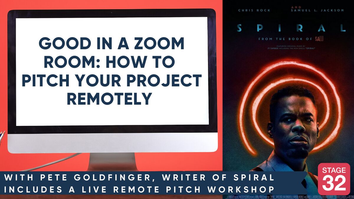 Good in a Zoom Room: How to Nail Your Remote Pitch - with Pete Goldfinger (SPIRAL, JIGSAW)