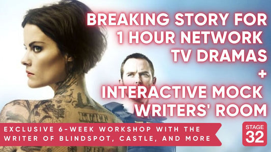 Breaking Story for 1 Hour Network Procedural TV Dramas + Interactive Mock Writers' Room