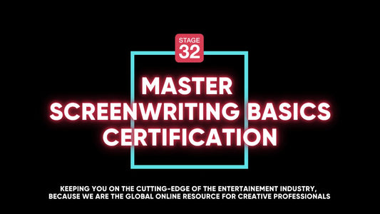 Master Screenwriting Basics Certification