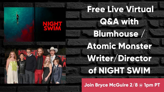 FREE Live Virtual Q&A with Writer/Director of Blumhouse/Atomic Monster's NIGHT SWIM