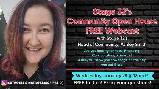 Stage 32's January 2026 Community Open House Webcast