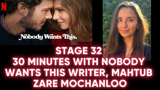 30 Minutes With NOBODY WANTS THIS writer, Mahtub Zare Mochanloo