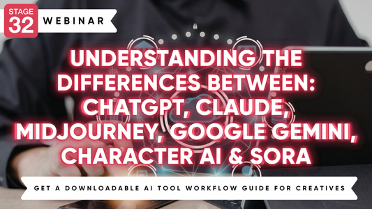 Understanding the Differences Between: ChatGPT, Claude, Midjourney, Google Gemini, Character AI & Sora